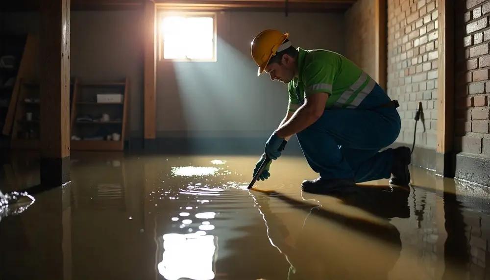 Professional water damage restoration services in Whitsett, TX